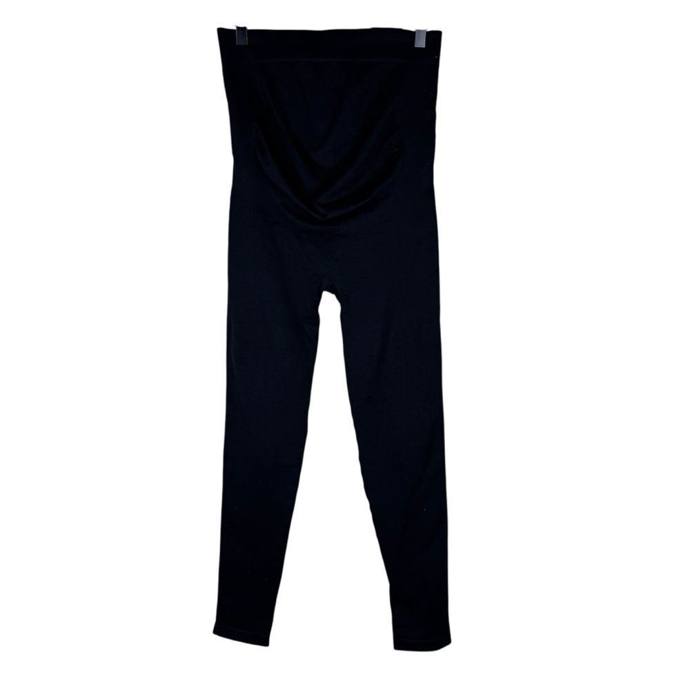 BLANQI Everyday Maternity Belly Support Full Coverage Seamless Leggings Large